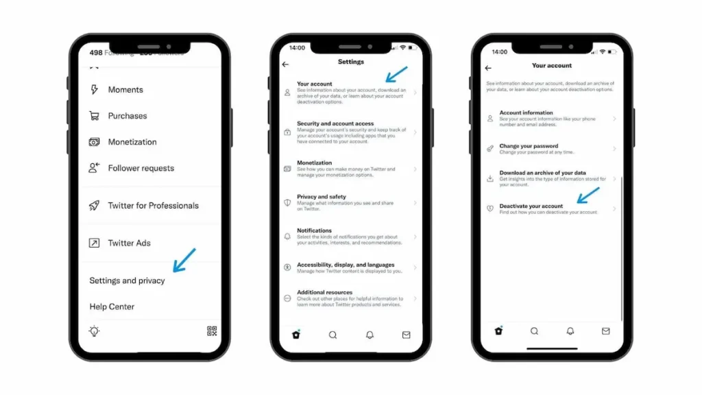 How to delete account in Twitter – instruction