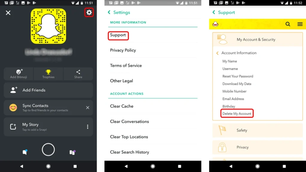 How to delete Snapchat account – instruction