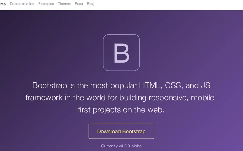 Bootstrap сторінка завантаження