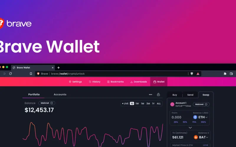 Brave Wallet in the browser