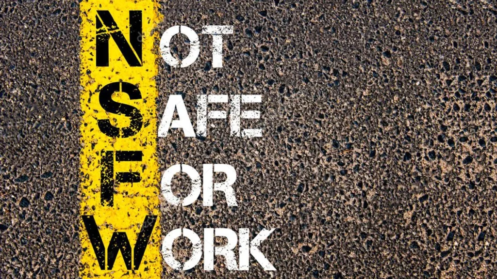 Not Safe For Work acronym