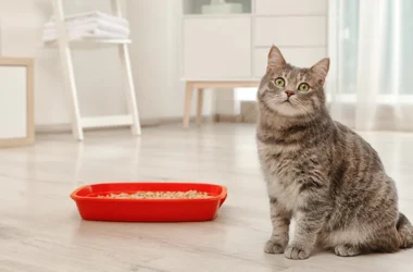 Як видалити запах котячої сечі з лотка
