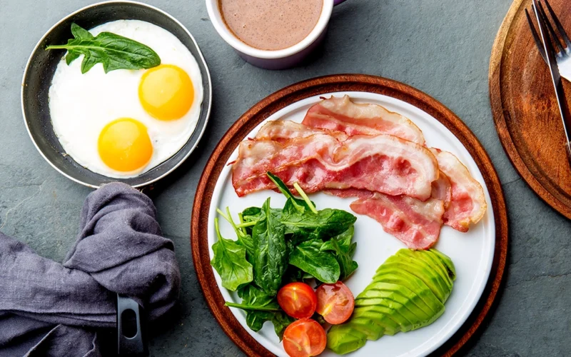 Keto diet meal