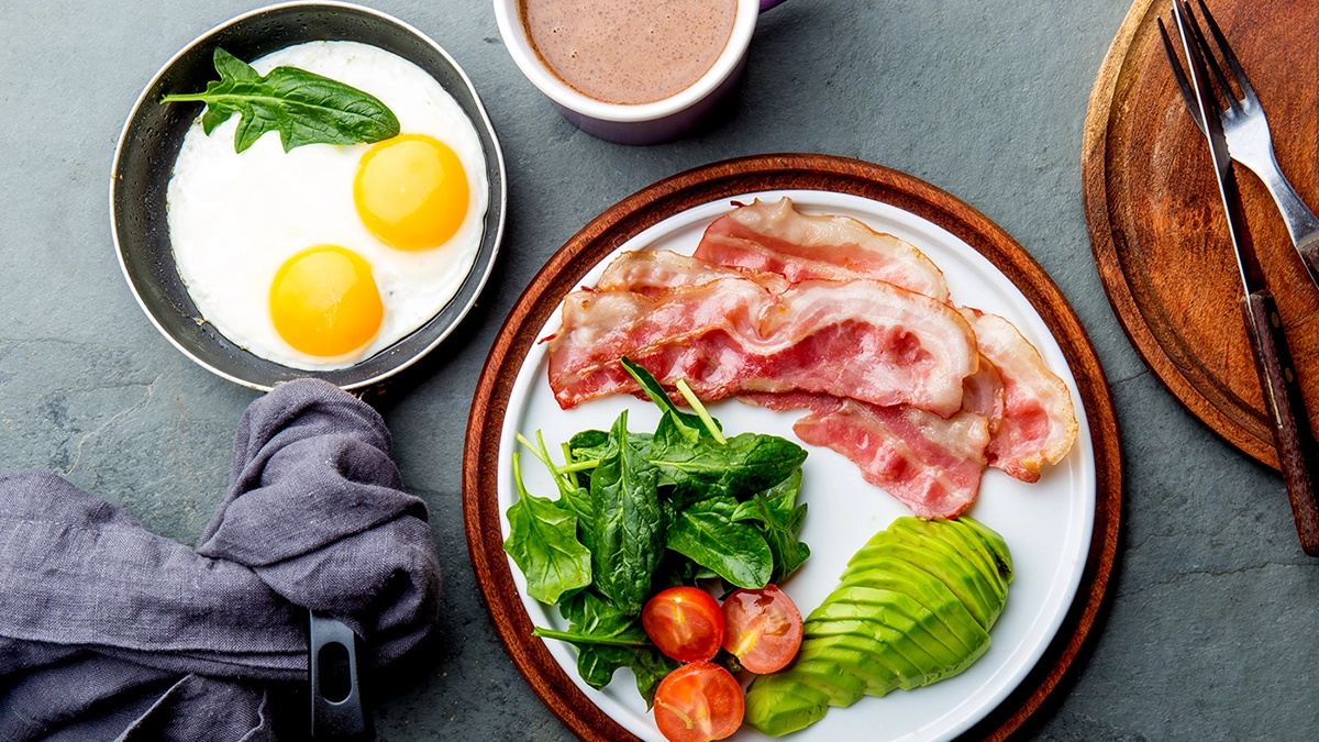 Keto diet meal