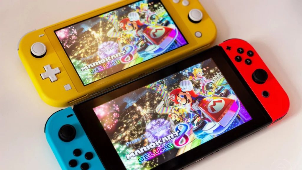 Порівняння ігрових консолей Nintendo Switch та Nintendo Switch Lite