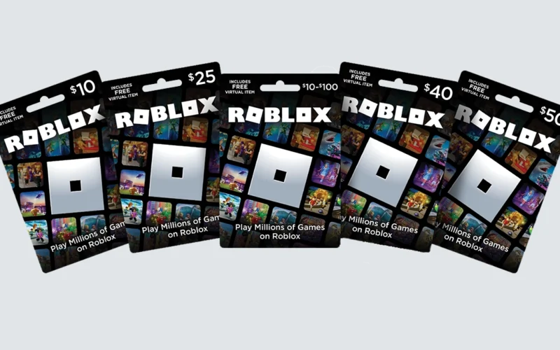 Plastic gift cards - Roblox gift card redeem