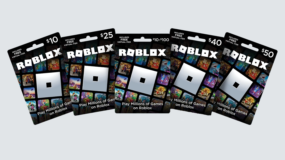 Plastic gift cards - Roblox gift card redeem