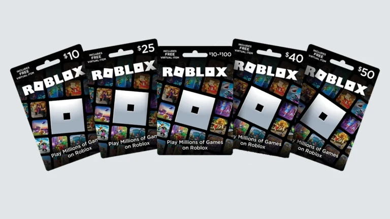 Пластикова подарункова карта Roblox