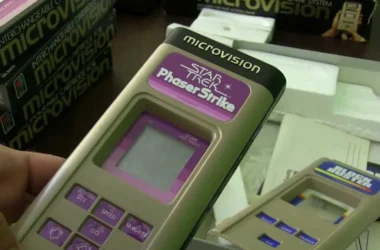 The First Handheld Console Milton Bradley Microvision