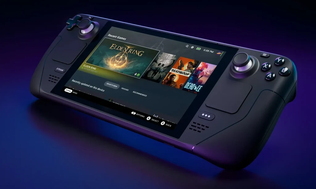 Портативна ігрова консоль Steam Deck OLED від Valve